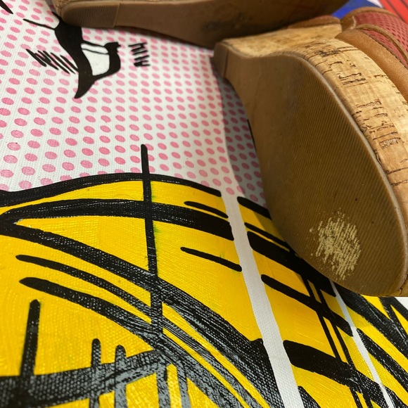 Fall Wedges Tassel Back Tie - Picture 8 of 9